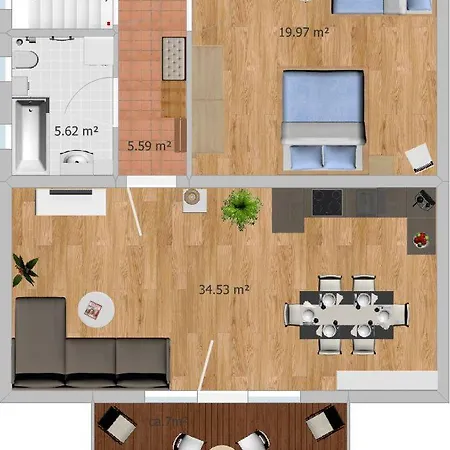 Appartement Barmsteinblick *